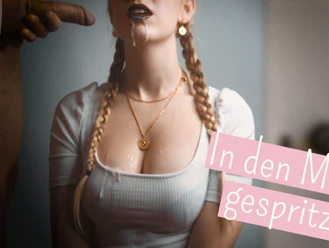 Dickflüssiges Sperma in ihren Mund gespritzt - clothedpleasures (ohne Ton)