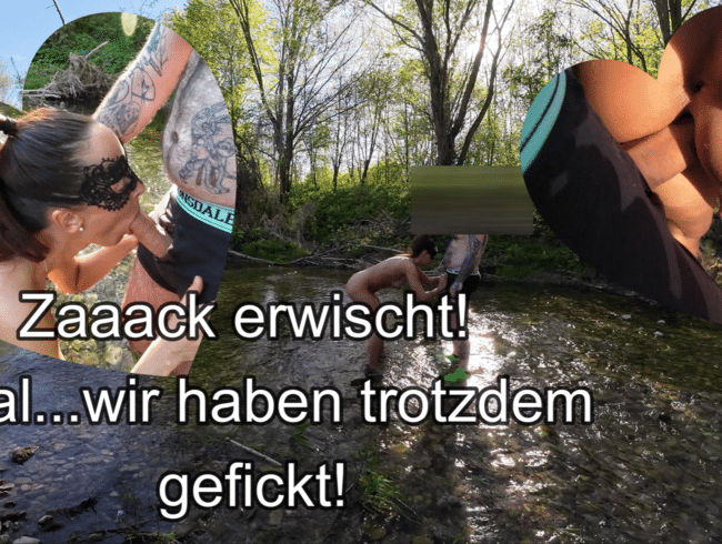 Outdoor geil geworden und direkt erwischt!