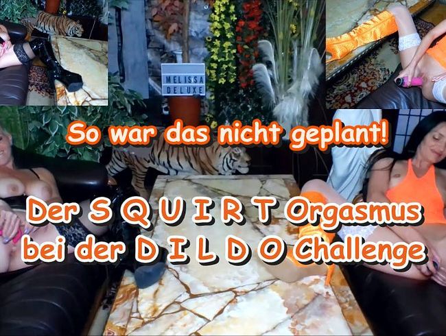 Der Squirt Orgasmus bei der D i l d o Challenge!