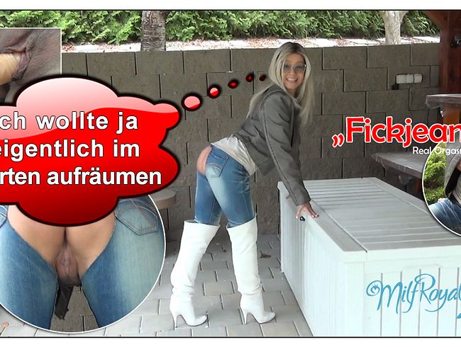 *** FICK-JEANS *** Real-Orgasmus