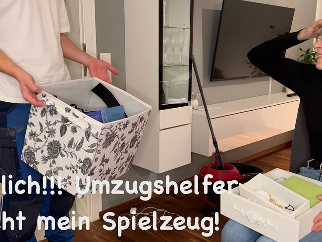 WOW hab ich das wirklich gemacht ? Umzugshelfer zur Belohnung gefickt !!